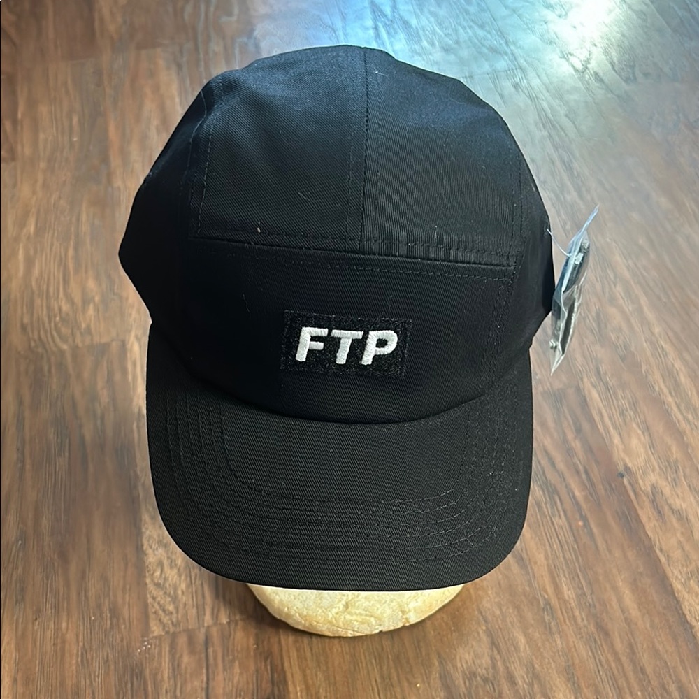 Black FTP velcro Logo Cap- People slept on this one hard